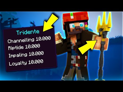 COSA SUCCEDE SE USI GLI ENCHANT DEL TRIDENTE A LIVELLO 10.000!? - Minecraft ITA