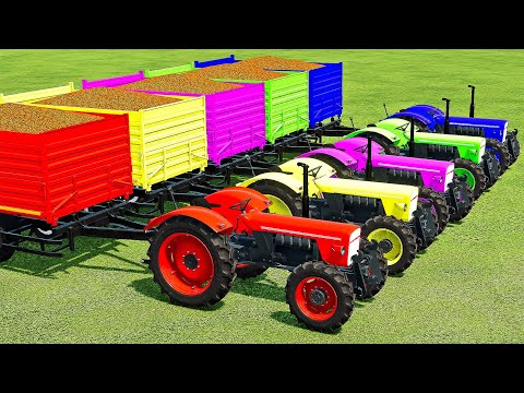 TRANSPORTING & SORGHUM HARVESTING WITH EICHER MINI TRACTORS!   Farming Simulator 22