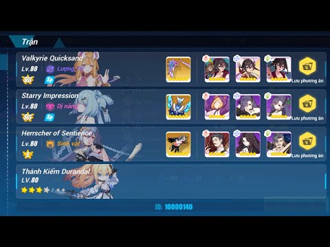 [ Hi3 SEA ] Ex Abyss Nirvana D487 Hos vs VQ SSS Hos S2 SI SSS Elf Dudu 3* ( 796~800 pts )