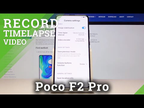 How to Change Timelapse Video Speed in XIAOMI Poco F2 Pro – Change Video Speed