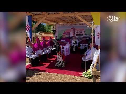 Izdvojeno 14.7.2020. - Nuncij Lingua blagoslovio temelj samostana sestara bosonogih karmelićanki