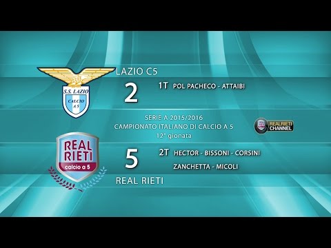 LAZIO C5 vs REAL RIETI - SERIE A 2015/16 - 12° giornata