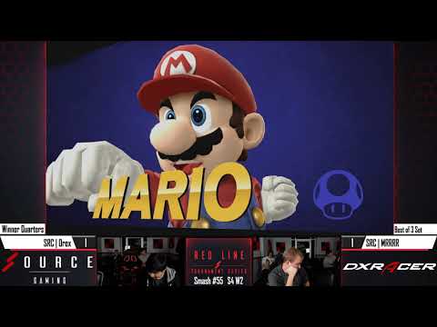 Red Line Smash 55 - SRC | MRRR (Mario) Vs. SRC | Orex (Peach)