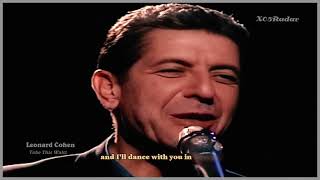 Leonard Cohen - Take This Waltz-Live (Lyrics)