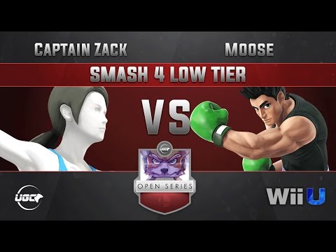 UGC Smash Open Low Tiers SMASH 4 LOW TIER - Captain Zack (Wii Fit) vs Moose (Little mac)