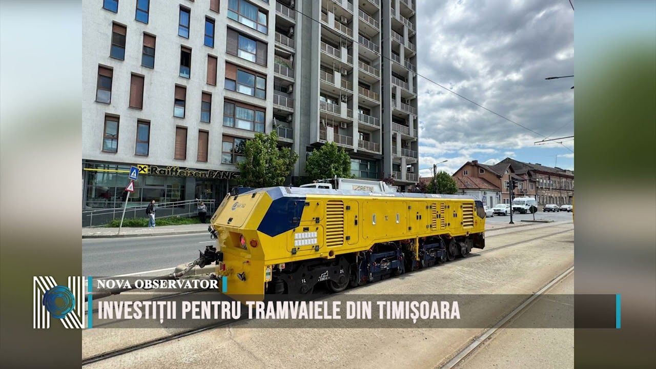 Investiții pentru tramvaiele din Timișoara
