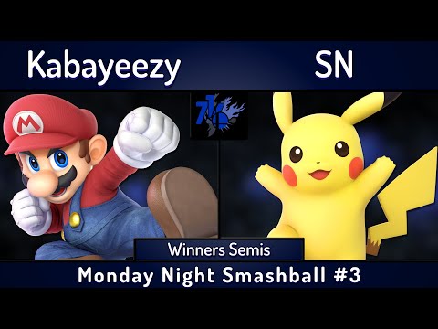 MNS # 03 | Kabayeezy (Mario) vs SN (Pikachu) | Winners Semis | SSBU Ultimate Tournament