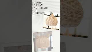 Rattan Lamp Shade | Bamboo Lampshades | Bamboo Pendant Lamp | Boho Lamp Shades |#ecwooodies