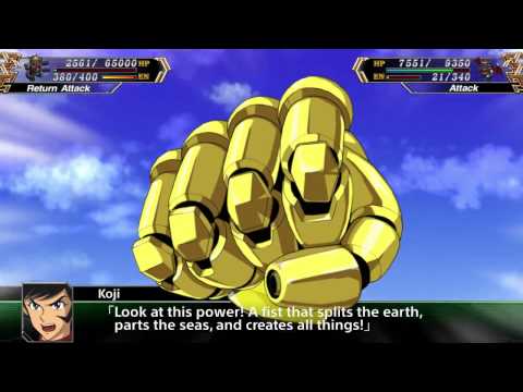 Super Robot Taisen V(ENG): Mazinger Z All attacks