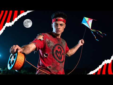 FLYING A KITE FOR 24 HOURS! *Did it go wrong?!