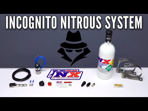 The Easiest Way to HIDE a Nitrous System! Nitrous Express Dry INCOGNITO System!