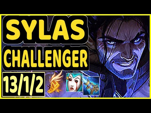 XERO (SYLAS) - 13/1/2 KDA MID CHALLENGER GAMEPLAY - BR