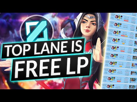 How to WIN FREE ELO in TOP LANE - This WORKS on EVERY Champion - LoL Guide