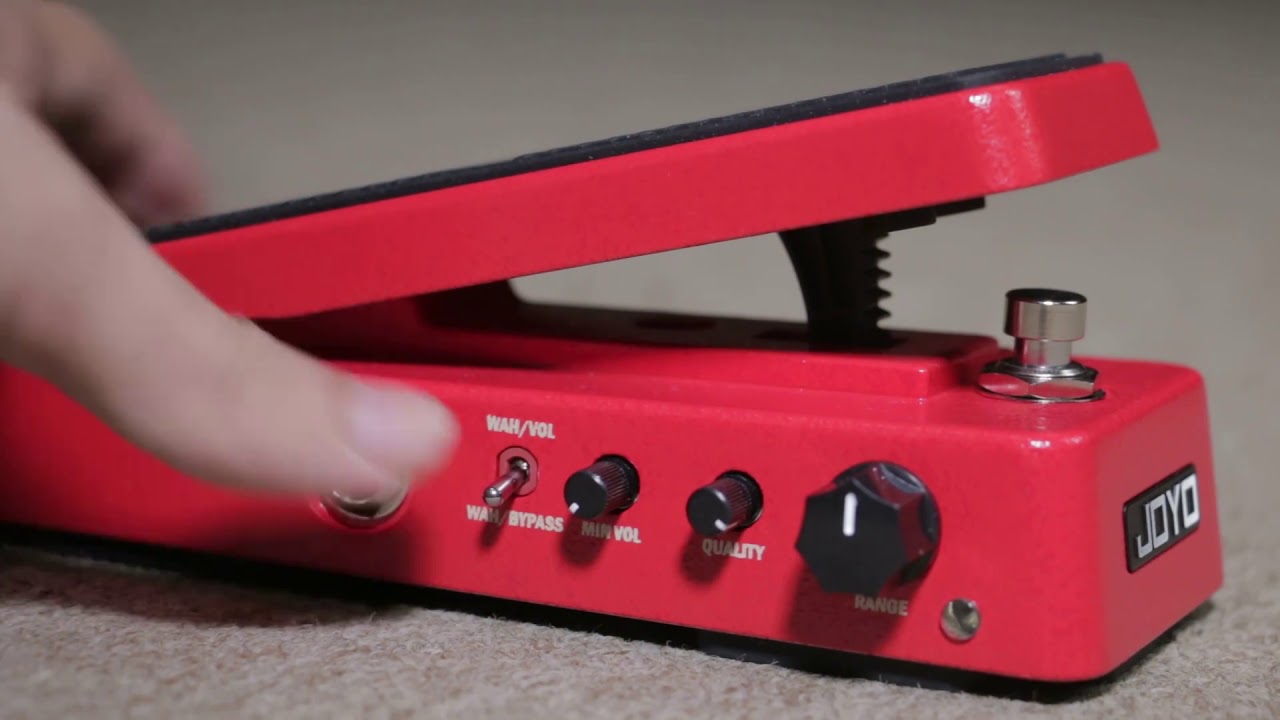 Pedal Guitarra Joyo Multimode Wah e Volume – Versatilidade e Control