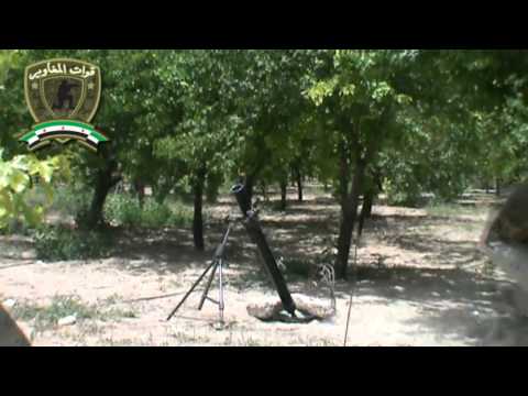 استهداف لواء العدالة بقذائف الهاون مواقع قوات النظام وحزب الله في بلدة السكا في ريف دمشق