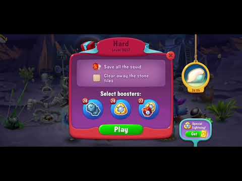 Fishdom 9612 Hard Level - NO 💣🧨💥