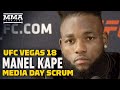 UFC Vegas 18: Manel Kape Expects To Break Nose, Ribs of Alexandre Pantoja Before KO - MMA Fighting