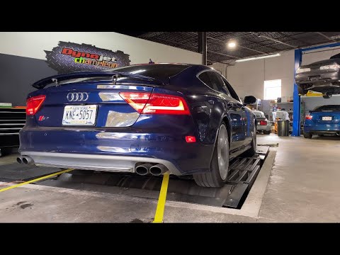 Audi S7 DS1 stage 1 Dyno run