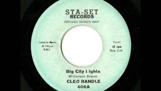Cleo Randle - Big City Lights (Sta-Set)