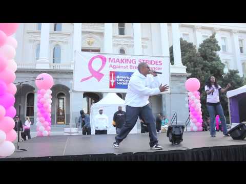 J.GiB Performs for 10,000 at State Capital Breast Cancer Awareness Performance