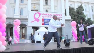 J.GiB Performs for 10,000 at State Capital Breast Cancer Awareness Performance
