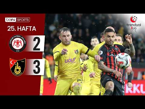 Çorum FK (2-3) İstanbulspor  | 25. Hafta Maç ÖZETİ | Trendyol 1. Lig - 2025/26