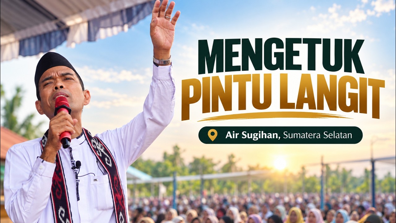 Mengetuk Pintu Langit Menjemput Keberkahan Bumi | Air Sugihan Sumatera Selatan