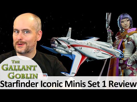 Starfinder Iconic Heroes Set 1 - Ninja Division Prepainted Minis