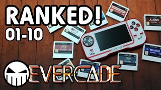 Ranked!  Evercade Collections 1-10