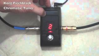Korg Pitchblack Chromatic Pedal Tuner Review