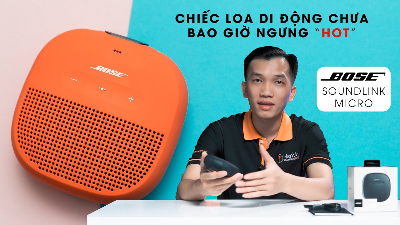 video Loa Bluetooth Bose Soundlink Micro chính hãng 0