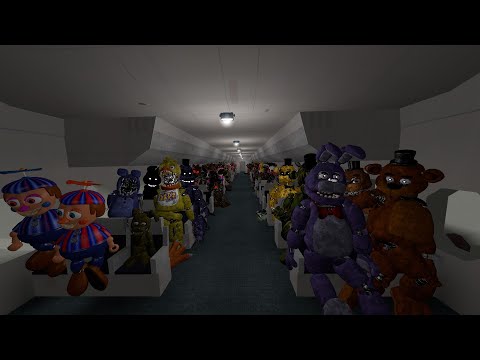 Gmod Fnaf | Fnaf On An Airplane (Remake)