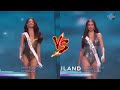 MISS UNIVERSE 2023 PRELIMINARY COMPETITION INDIA 🇮🇳 VS THAILAND 🇹🇭