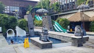 Hard Rock Hotel Bali Kuta - Video of all the Cabanas and the Pool