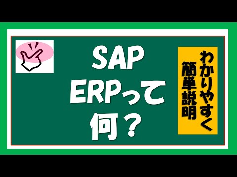, title : '【SAPはじめに①】SAP ERPの概要説明１