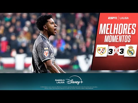 Gols e lances de Rayo Vallecano x Real Madrid