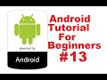 Android Tutorial for Beginners 13 # How to Start New Activity On Button Click via Intent