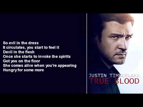 Justin Timberlake - True Blood HQ (Shorter Version / With Lyrics)