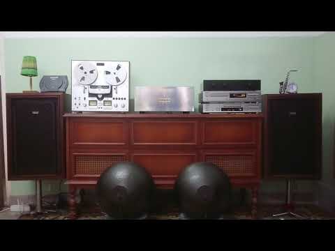 Akai SW 155 hangfal 1974 teszt