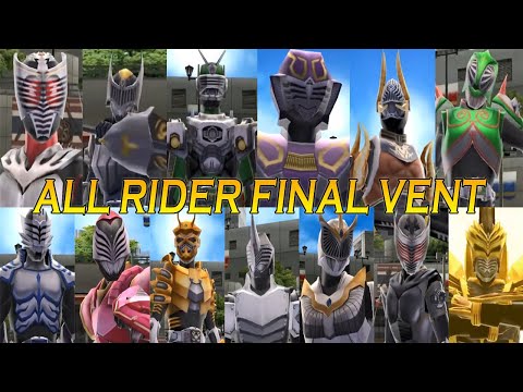 ALL KAMEN RIDER RYUKI SERIES FINAL VENT / FINISHER / SPECIAL MOVE 60FPS NOT HENSHIN