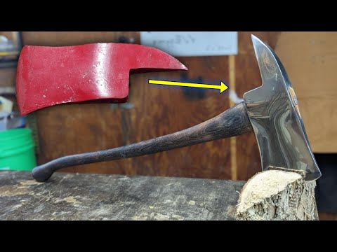Fire Axe Restoration - How (Not) To Polish An Axe