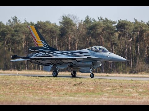 Belgian Air Force F 16 Solo Display 2015