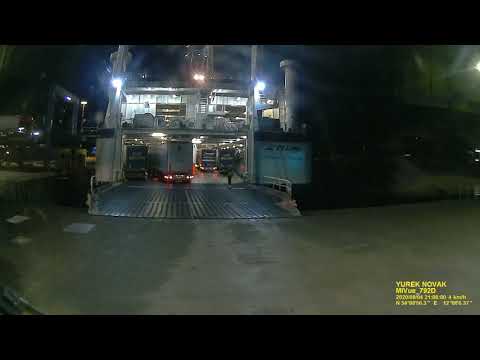 ferry m/s Tom Sawyer  -  TT - Line, Rostock, 2020.09.04