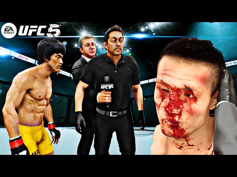 Bruce Lee vs The Korean Zombie 🥋🧟 | Battle of the Unstoppables! (EA SPORTS UFC 5) (MR. JOJO)