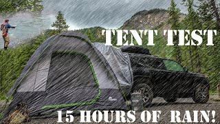SUV Tent 15 Hours of Rain Test & YOHO 4Runner Bed in The Rocky Mountains Fly Fishing Fun!