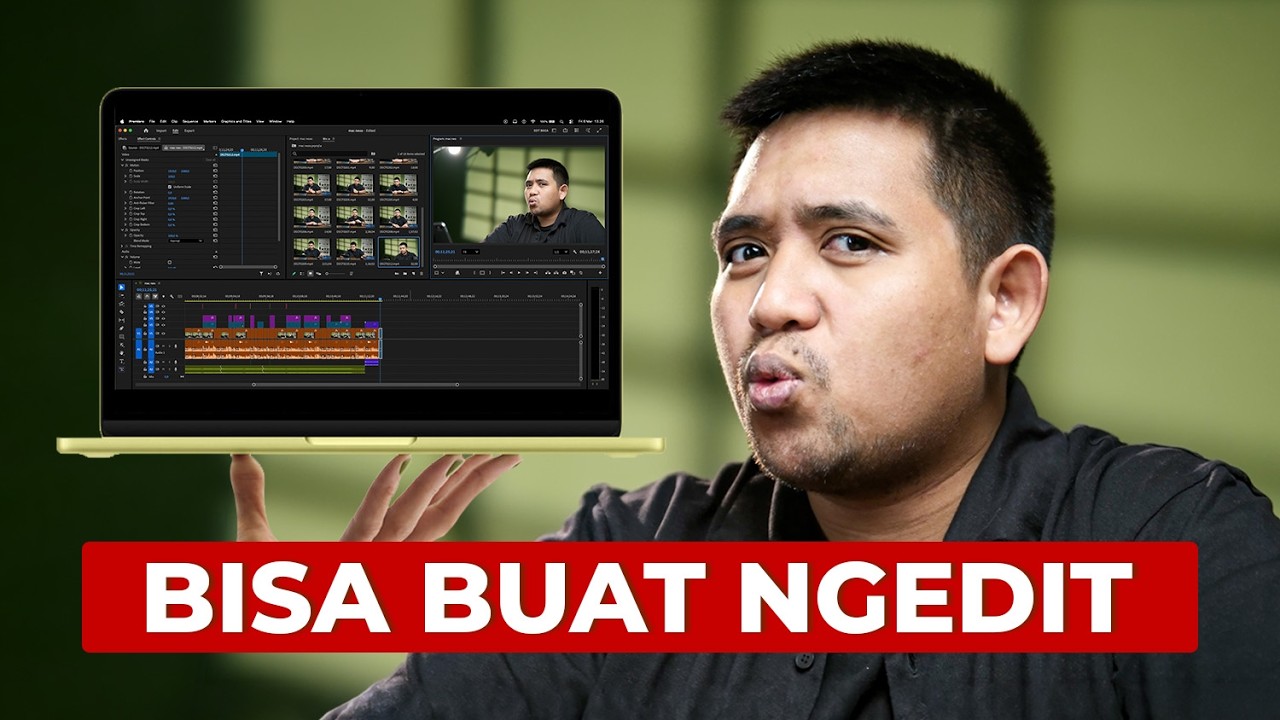Solusi Murah Buat Laptop Editing Video?? Macbook Neo Indonesia