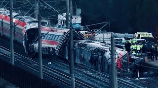 Крушение В Испании на скорости 200 км/ч