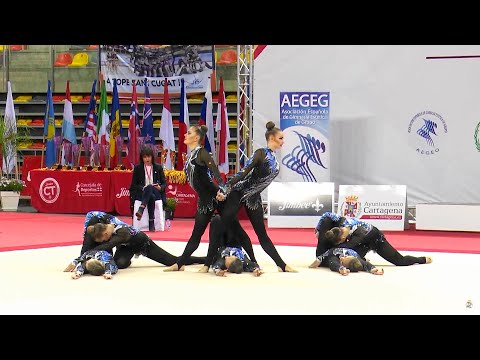 Rytmika Elite Team (GC Rytmika - EST) 💗 AGG WORLD CHAMPIONSHIPS  CARTAGENA 2019 | FINAL - 18.100
