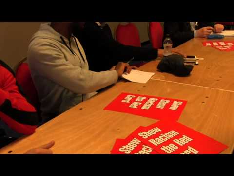 DAGGERS AGAINST RACISM: Show Racism The Red Card Event