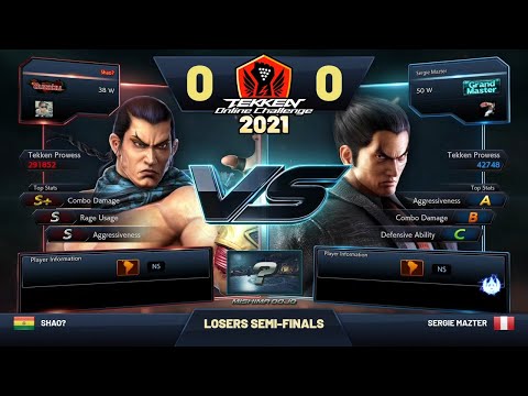 Shao? (Feng) vs Sergie Mazter (Kazuya) TOC 2021 SA Masters: Losers Semi-Finals